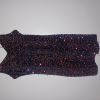 Adult Female Costumes to Hire - Sequin Dress - multi colour - MEDIUM